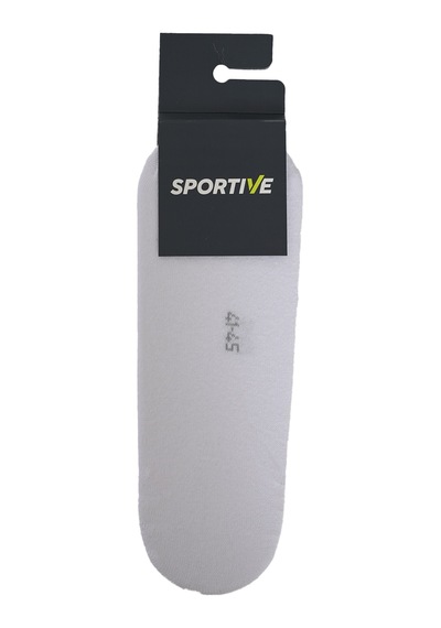 Sportive Spt Unisex Beyaz İkili Babet Çorap 25yuc006-byz