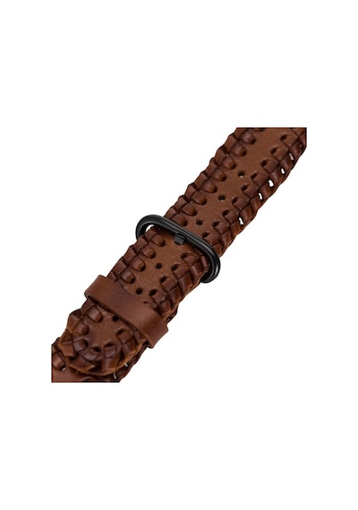 Bouletta Watch Uyumlu Deri Kordon 42-44-45Mm Rst1-Sm58 Taba