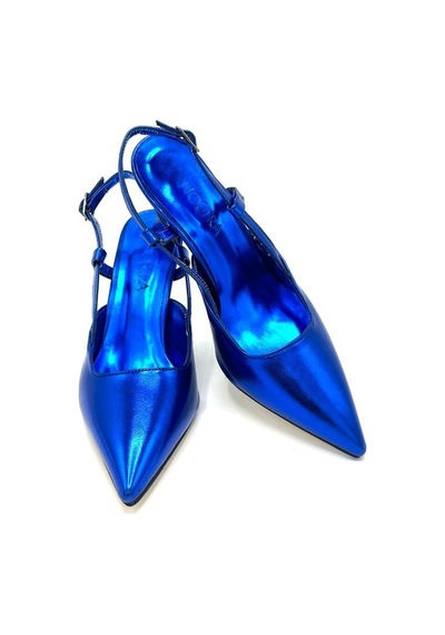 Nostra Shoes Saks Mavi Emily Kadın Topuklu Ayakkabı Saks Mavi
