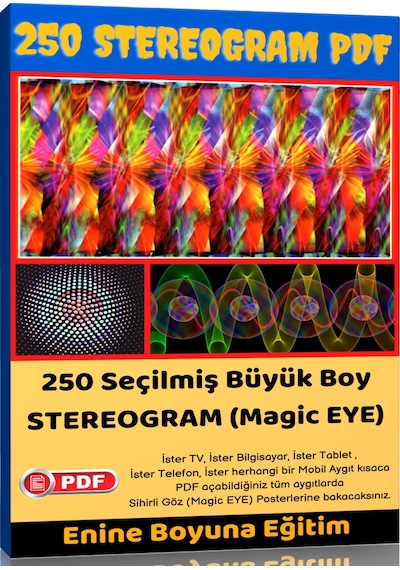 Stereogram (Magic EYE) Sihirli Göz Arşiv Seti