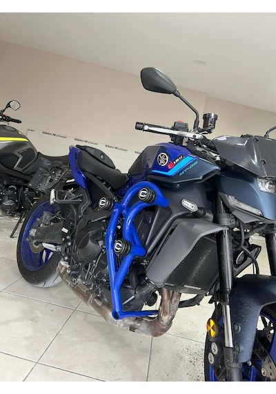 Yamaha Mt-09 2021-2025 Ön Koruma Demiri Mavi Renk