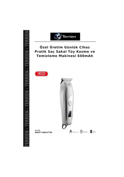 Özel Üretim Günlük Cihaz Pratik Saç Sakal Tüy Kesme Ve Temizleme Makinesi 600mah
