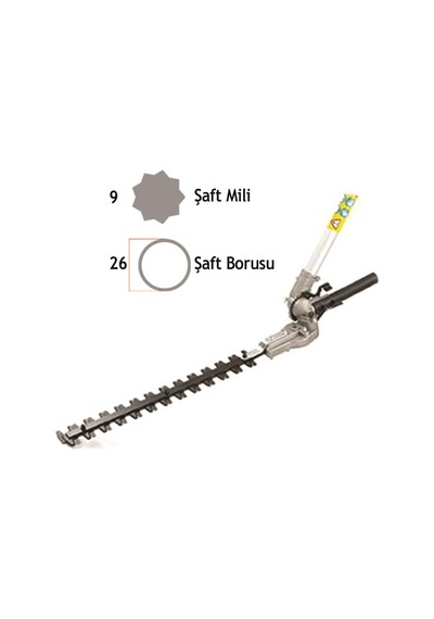 Tırpan Lükstrüm Aparatı 26Mm 9 Köşe