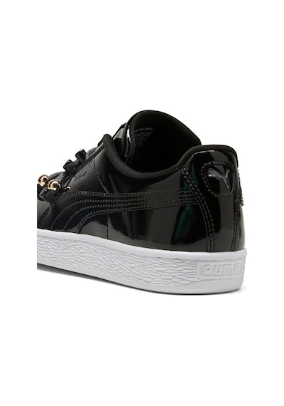 Puma Suede Bloom Patent Wns Kadın Günlük Ayakkabı 40900102 Siyah