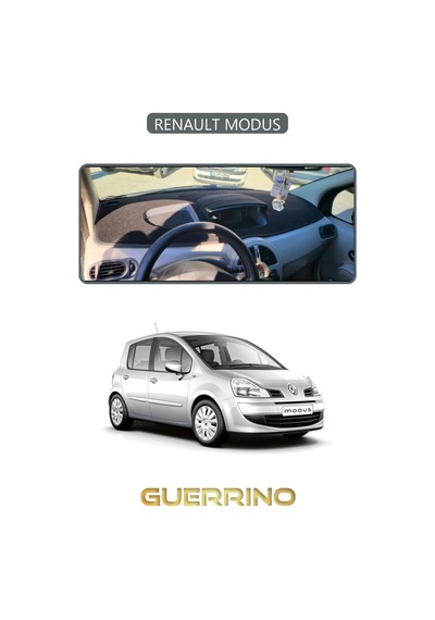 Renault Modustorpido Koruma Halısı Gri Kenar