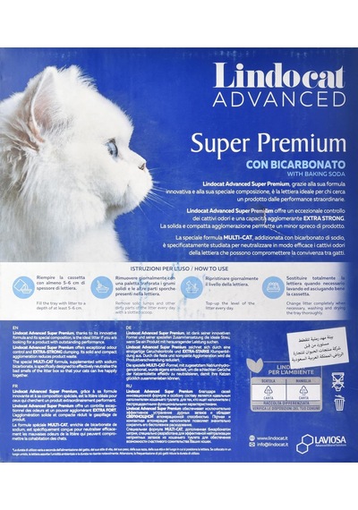 Lindo Cat Super Premium Sodyum Biokarbonatlı Kedi Kumu 10 Litre