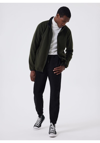 Lee Cooper Haki Erkek Polar Sweatshırt 241 Lcm 241028 Tudıo Hakı