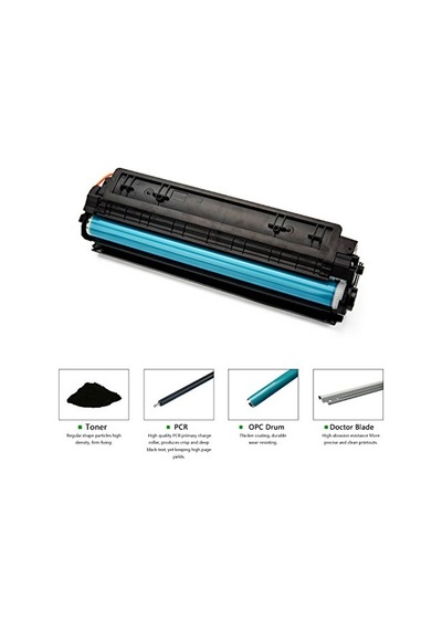 85a Ce285a Muadil P1102 M1132 M1212 P1120 M1217 1600 Sayfa Siyah Muadil Toner 2 Adet