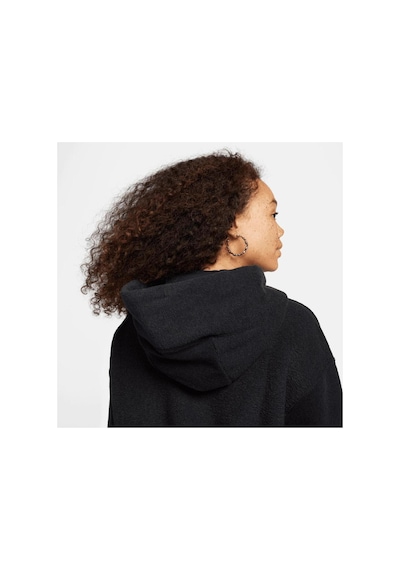 Nike Sportswear Phoenix Plush Oversize Şardonlu Sweatshirt siyah