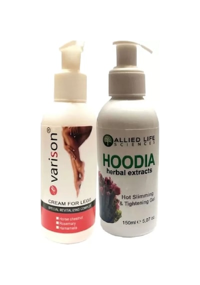 Hubrendy Sh Varison Bacak Bakım 120 Ml Krem + Hoodia Sliminggel Jel