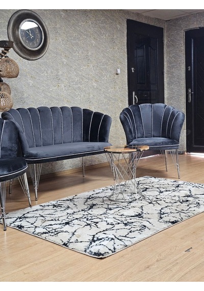 Zafir Krom Kaplama Tel Ayak Papatya Çay Seti Koltuk Takımı , Balkon, Salon, Ofis, Cafe Koltuk Takımı Füme Zafir Krom Kaplama Tel Ayak Papatya Çay Seti Koltuk Takımı , Balkon, Salon, Ofis, Cafe Koltuk Takımı Füme