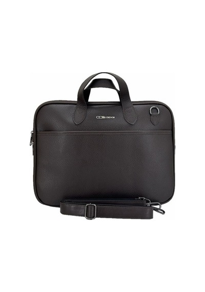 Ççs London 71455 Vegan Laptop Evrak Çantası 13 İnç Kahve Çok Renkli