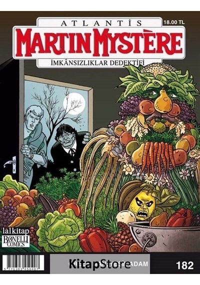 Martin Mystere sayı 182: Green Man Yeşil Adam - Alfredo Castelli - Lal