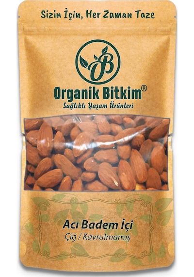 Organik Bitkim Acı Badem İçi 500 G