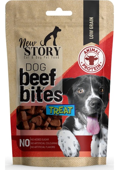 Dog Beef Bites 12x80gr. Biftekli, Köpek Ödül Maması