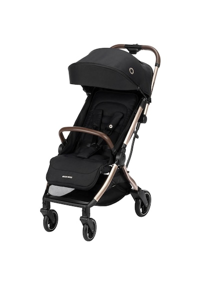 Maxi-Cosi Eva Otomatik Katlanan Kompakt Bebek Arabası Essential Black Champagne