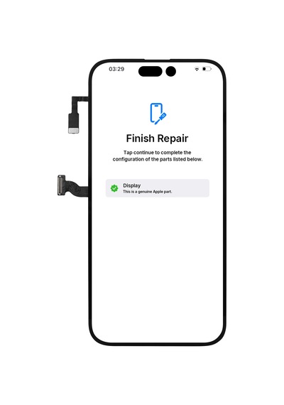 Starozon - Apple iPhone Uyumlu 14 Pro Max Sensörlü Diagnostic Ultra-soft Ekran Panel