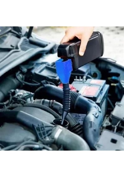 Araba Ve Motorsikletler İçin Katlanabilir Plastik Motor Yağ Hunisi
