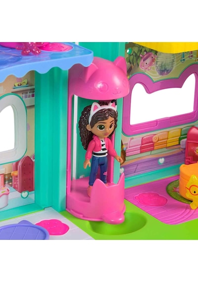 Gabby S Dollhouse Sesli Ve Işıklı İnteraktif Oyun Evi 73 Cm 001