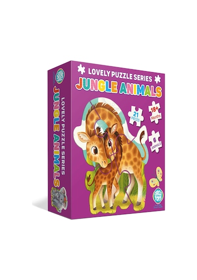 Circle Toys Lovely Puzzle Jungle  Animals