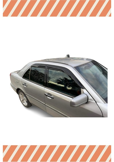 Mercedes C (W202) 1993-1999 Modellerine Özel 4'lü Mügen Tip Cam Rüzgarlığı