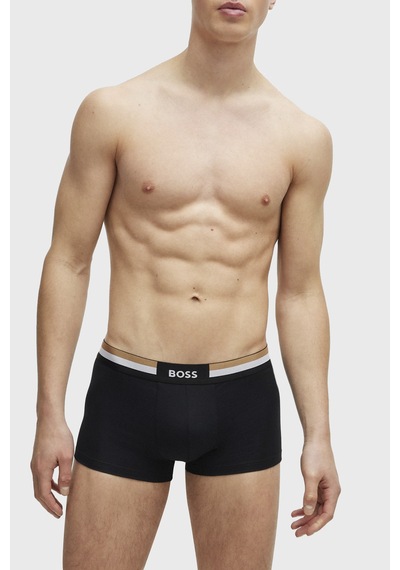 Boss Erkek Boxer 50516542 001 Siyah Siyah