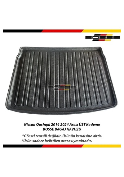 Nissan Qashqai Bagaj Havuzu Tekna Üst Kademe 2014 2024