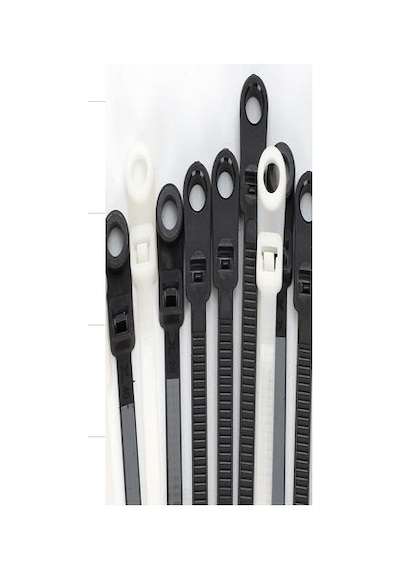 Powermaster Pm-26328 Delikli Siyah Kablo Bağı 3.6x200mm 100lü Paket