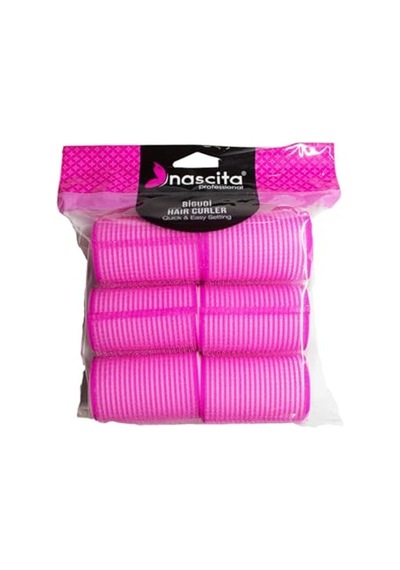 Nascita 40x63 Mm 6lı Cırtlı Süngerli Bigudi - 60 Açık Mavi