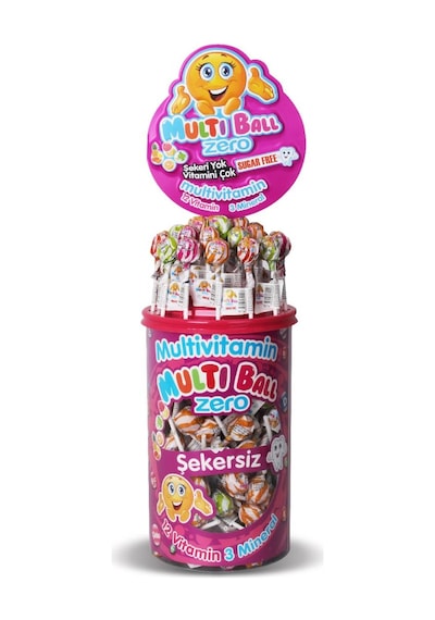 Multiball Multivitamin Zero 12 Vitamin 3 Mineral 150 Adet 7 Gr