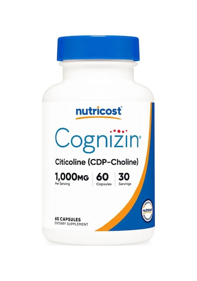 Cognizm Citicoline Cdp-choline 1,000 Mg 60 Capsules