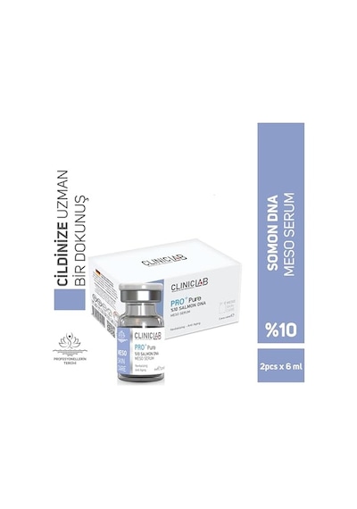 10 Salmon Dna Meso Serum 6 Ml X 2 Adet