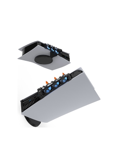 Hepu Tp5-1523e Ps5 Soğutma Fanı Yüksek Hava Akışı + Sessiz Fan + Led Işıklı
