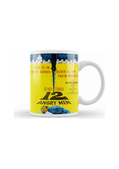 Twelve Angry Men 12 Öfkeli Adam Kupa Bardak Porselen Karışık