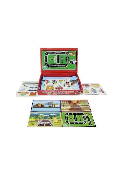 Eğitici Puzzle Manyetik Aktiviteler Puzzle Trafik Oyunu