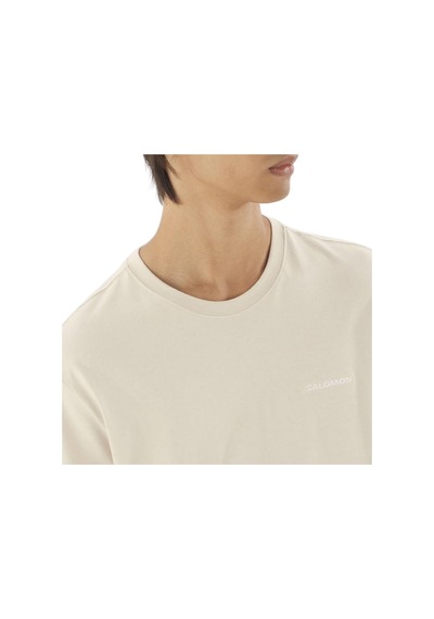 Salomon Salomon Logo Tee M 16983 Bej