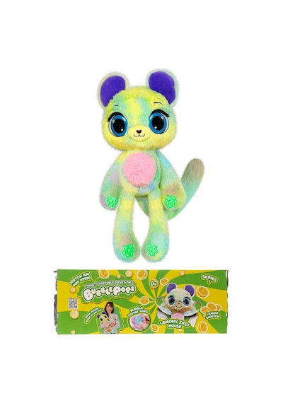 Bubble Pops Lemony Zest Mouse: Kokusuyla Büyüleyen Şişme Peluş Fare