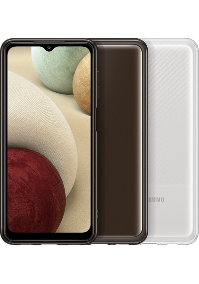 Samsung Uyumlu Galaxy A12 Soft Clear Cover Yumusak Seffaf Kilif Ef-Qa125 525125231