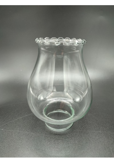 Avize,gaz Lambası Camı.şeffaf Renkte. Alt Çap:5.00cm-h:13.00cm Şeffaf