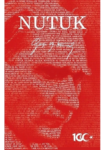 Nutuk - 100. Yıl Özel Baskı - Kırmızı - Mustafa Kemal Atatürk - Ren Kitap