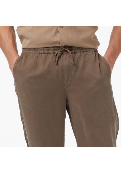 Nautica Erkek Kahverengi Jogger Fit Pantolon Düz P57212t Kahverengi