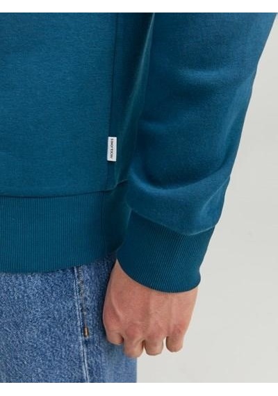 Jack & Jones Jjelogo Sweat Hood 2 Col 23/24 Noos Blue-blue Mavi