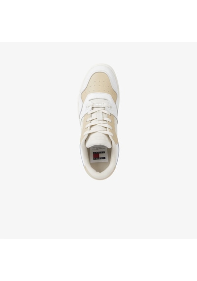 Tommy Hilfiger Tommy Jeans Retro Basket Tonal Kadın Bej Sneaker Düz En0en02606 Bej Tommy Hilfiger Tommy Jeans Retro Basket Tonal Kadın Bej Sneaker Düz En0en02606 Bej
