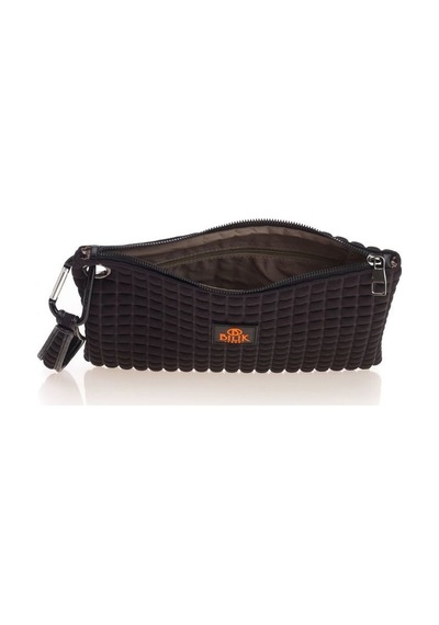 Bilik Deri Siyah Kumaş Kadın Portföy & Clutch Çanta Melis