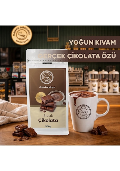 Sıcak Çikolata Tozu 500gr Hazır