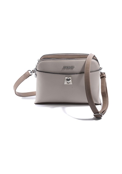 Silver Polo Sp623 Kadın Çapraz Çanta Düz Bej-latte