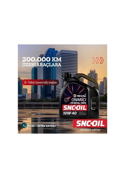 Snc-oil Onarıcı 10w-40 200.00 Km+bakım 4 Lt