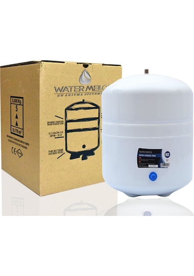 WaterMelon Tüm Su Arıtma Cihazları Uyumlu Metal Genleşme Tankı NSF Onaylı Paslanmaz Çelik 3.2 (12 Litre) Tr Tank WaterMelon Tüm Su Arıtma Cihazları Uyumlu Metal Genleşme Tankı NSF Onaylı Paslanmaz Çelik 3.2 (12 Litre) Tr Tank
