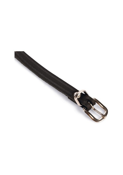 Deri Evcil Hayvan Boyun Tasması, 27 Cm-10 Mm, Siyah Çok Renkli