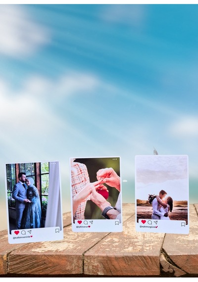 Instagram Postu Tasarımlı Kişiye Özel Fotoğraf Baskısı 10 Adet 10 15 Cm